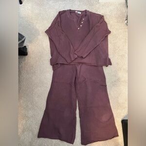 Free people sweater set